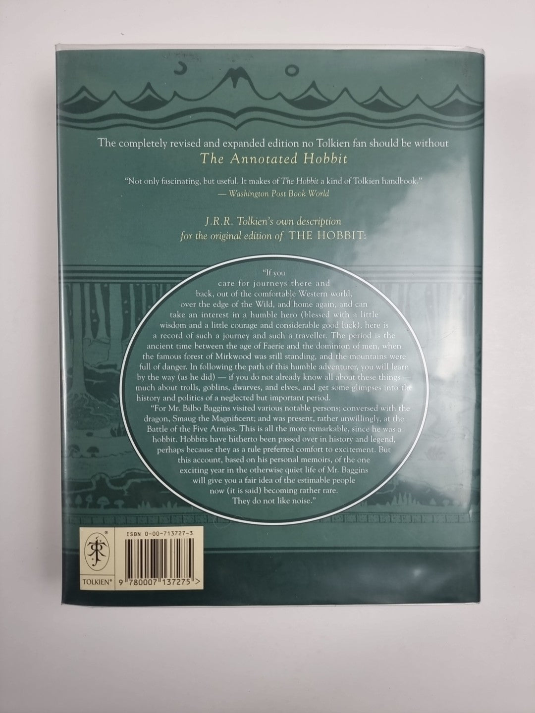 The Annotated Hobbit by J. R. R. Tolkien (Hardcover, 2003) 1st  Edition