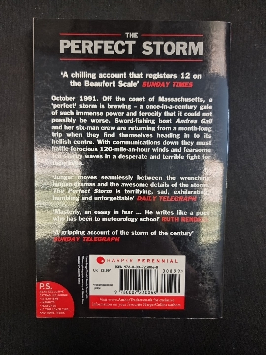 The Perfect Storm: A True Story of Man Against the Sea by Sebastian Junger
