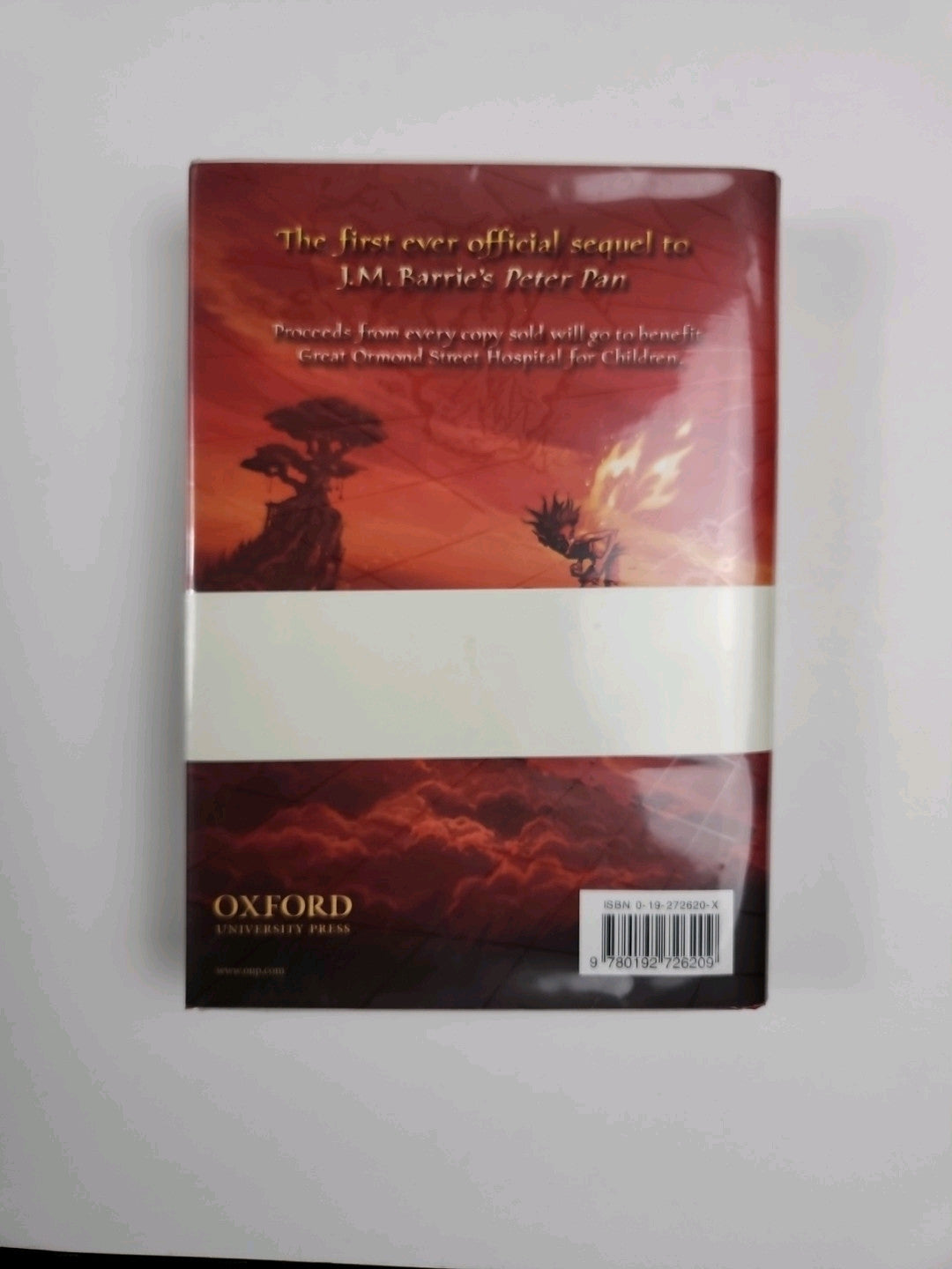 Peter Pan in Scarlet by Geraldine McCaughrean Hardcover, 2006 Signed With Ticket