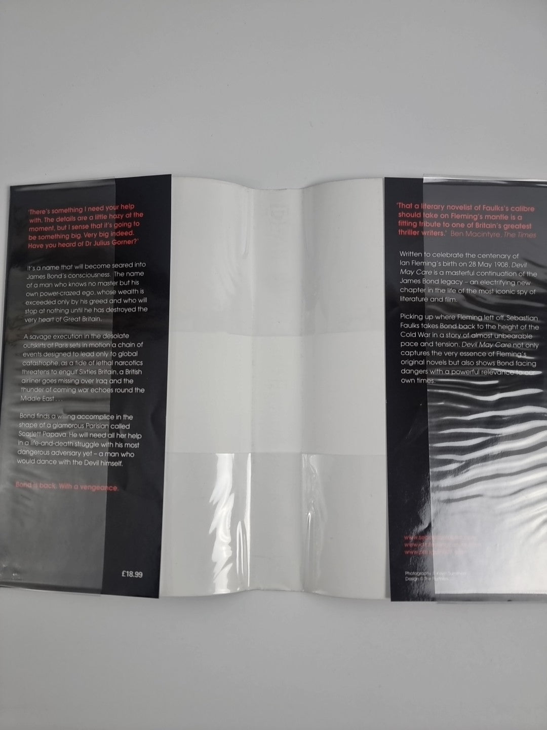 James Bond 007 - Devil May Care - Sebastian Faulks - 1st Edition  signed