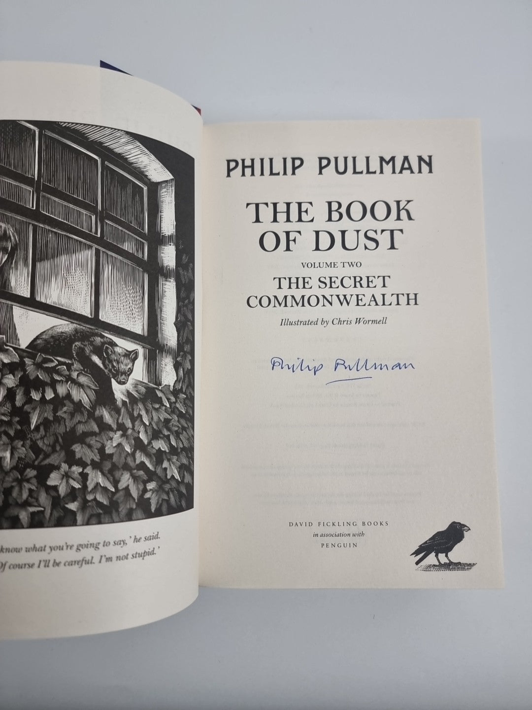 The Secret Commonwealth: The Book of Dust Philip Pullman  special Signed edition