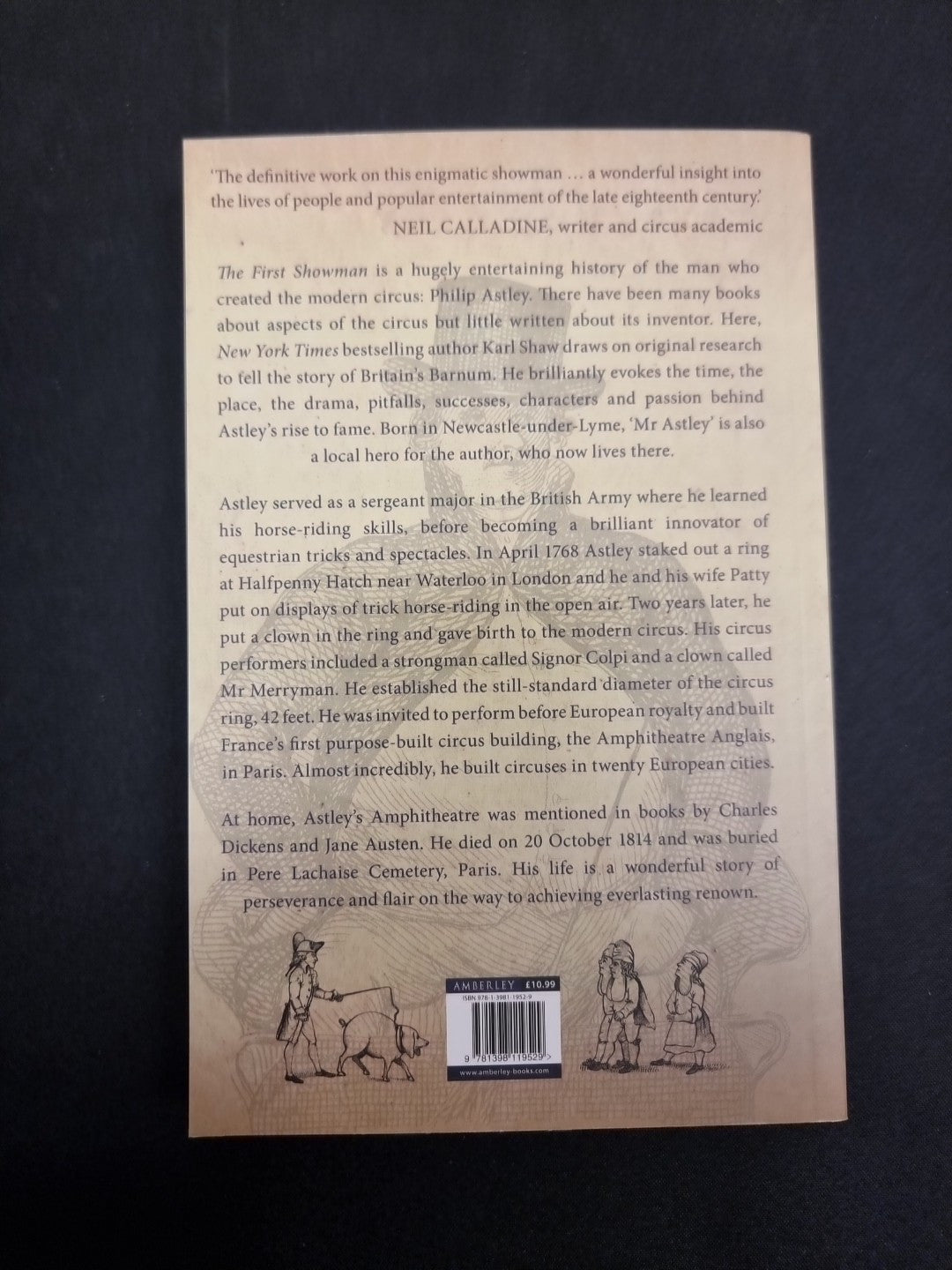 The First Showman  Karl Shaw - 