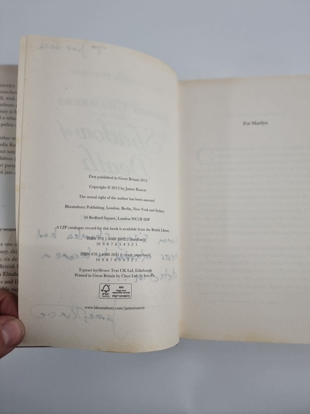 Sidney Chambers and The Shadow of Death: Grantchester... - A SUPERB SIGNED, 1st