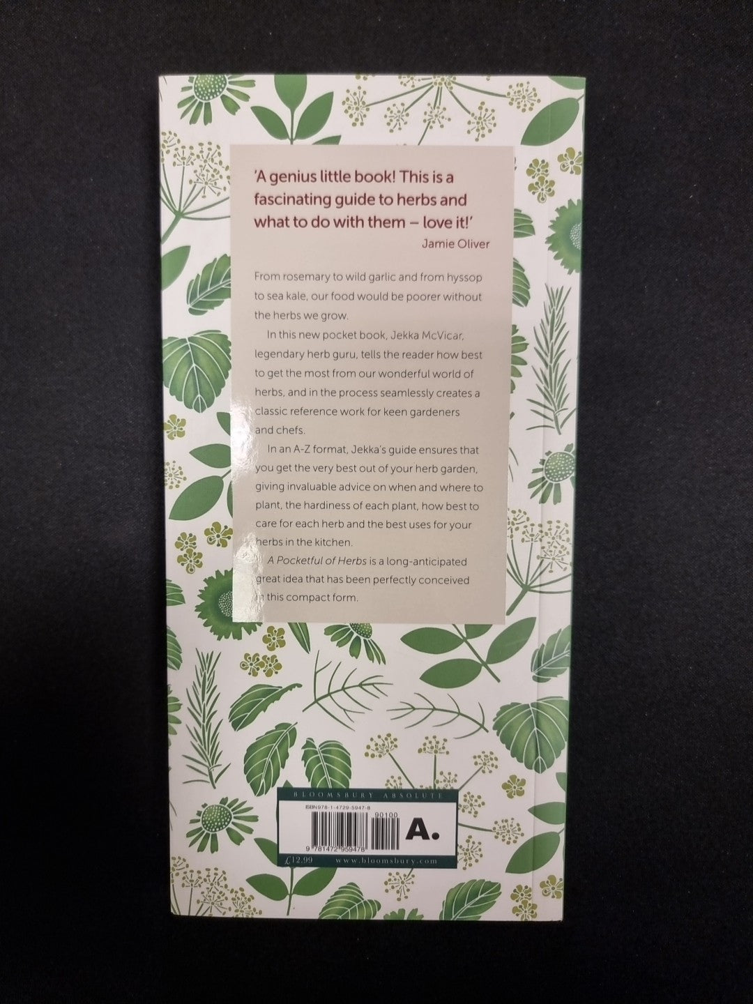 A Pocketful of Herbs: An A-Z by Jekka McVicar (Paperback, 2019) 