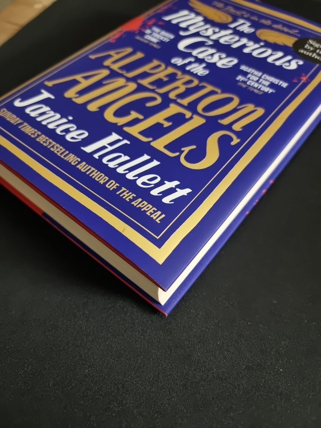 The Mysterious Case Of The Alperton Angels By Janice Hallett Signed 1st Edition 