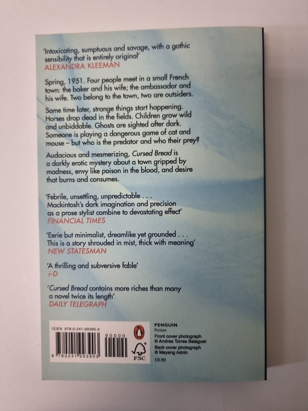 Cursed Bread: Longlisted for the Women’s Prize NEW Free Tracked Delivery