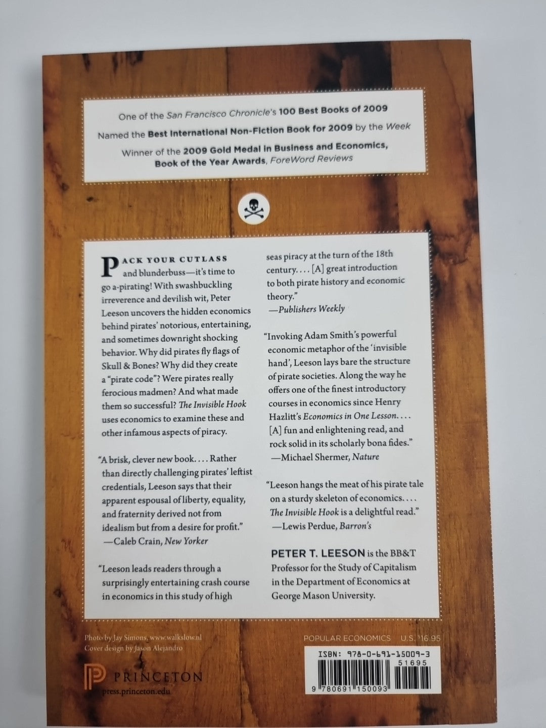 The Invisible Hook  Peter T. Leeson - Free Tracked Delivery New