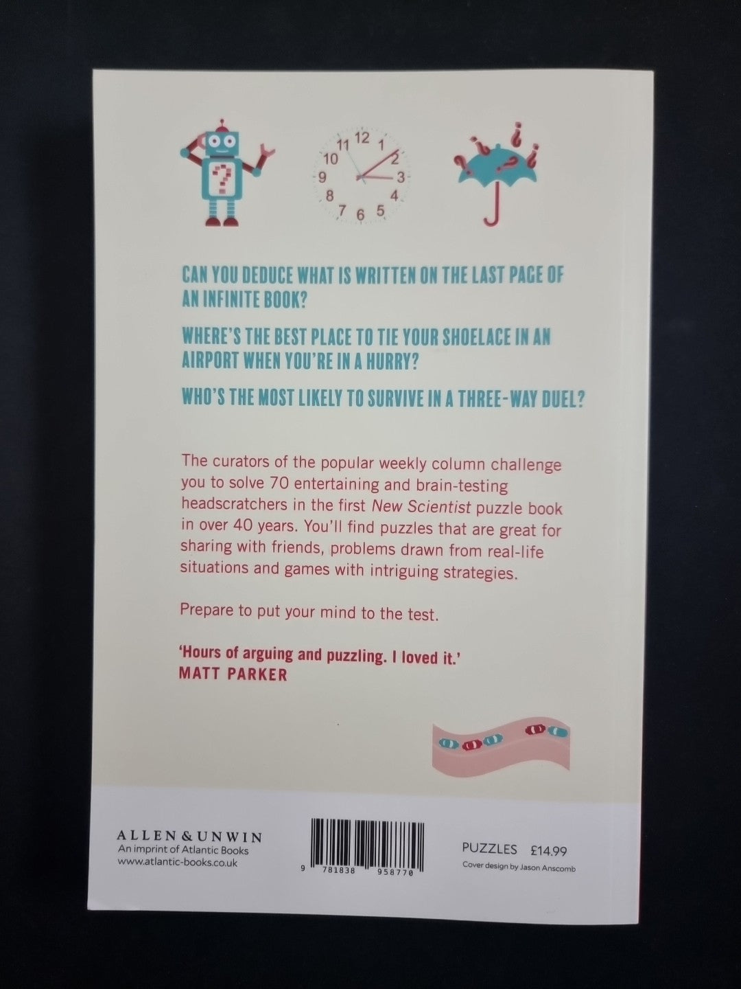 Headscratchers: The New Scientist Puzzle Book, Excellent Books