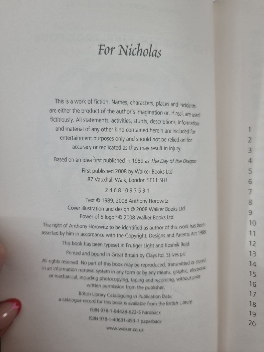 Necropolis 4 Signed 1st Edition By Anthony Horowitz