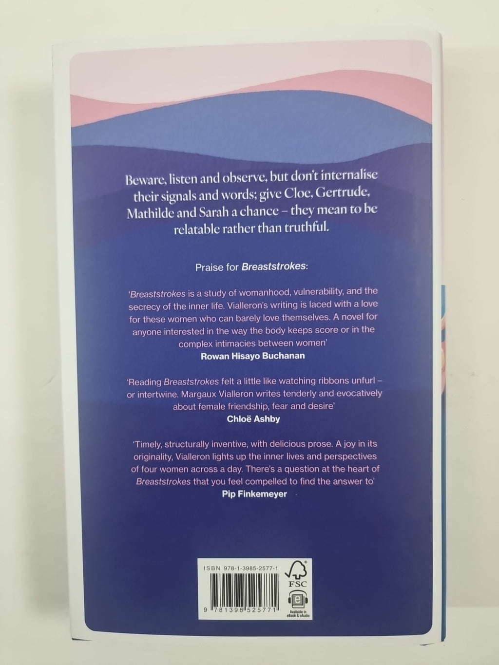 Breaststrokes by Margaux Vialleron - First Edition Hardback (2024) 