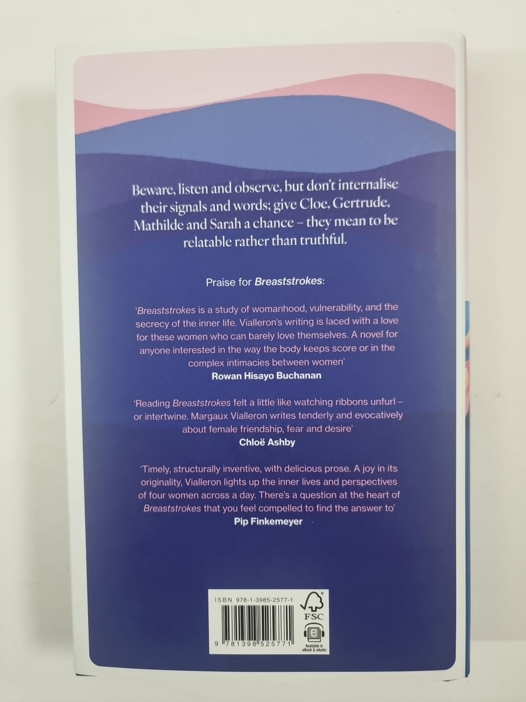 Breaststrokes by Margaux Vialleron - First Edition Hardback (2024) 