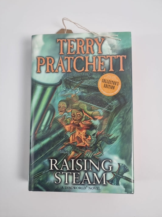 Terry Pratchett Discworld Raising Steam Collectors Edition Hardback 2013 1st/1st