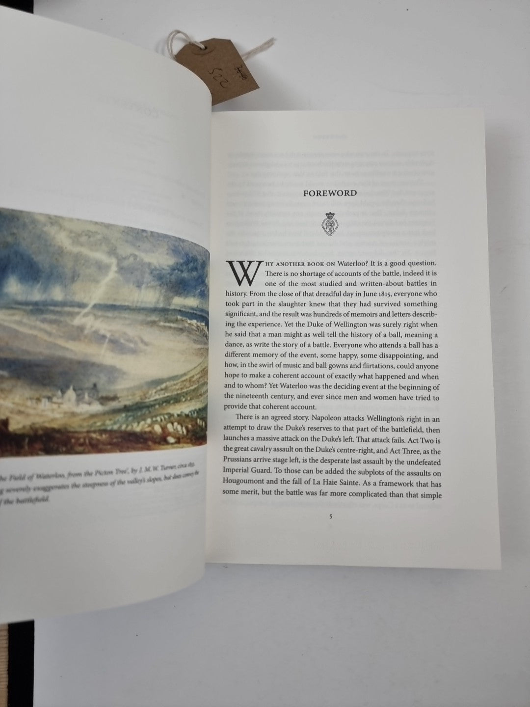 Waterloo: The History of Four Days, Bernard Cornwell,   Signed   1st Edition