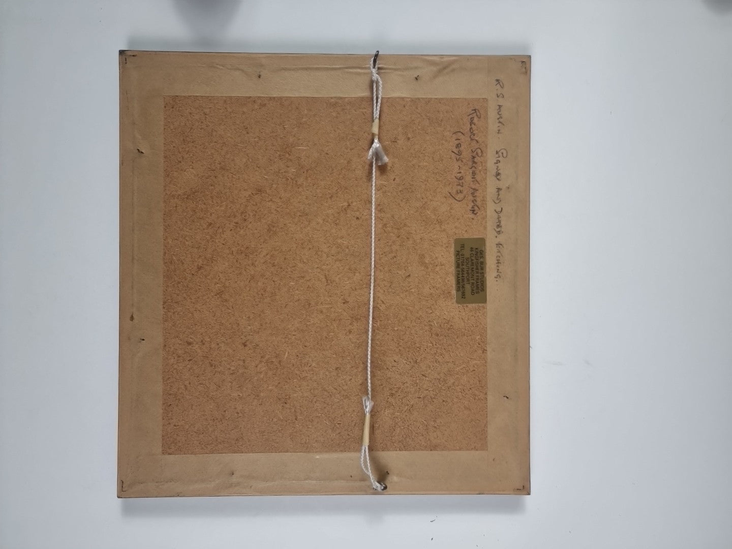 Robert Sargent Austin Signed And Dated Engraving 1928