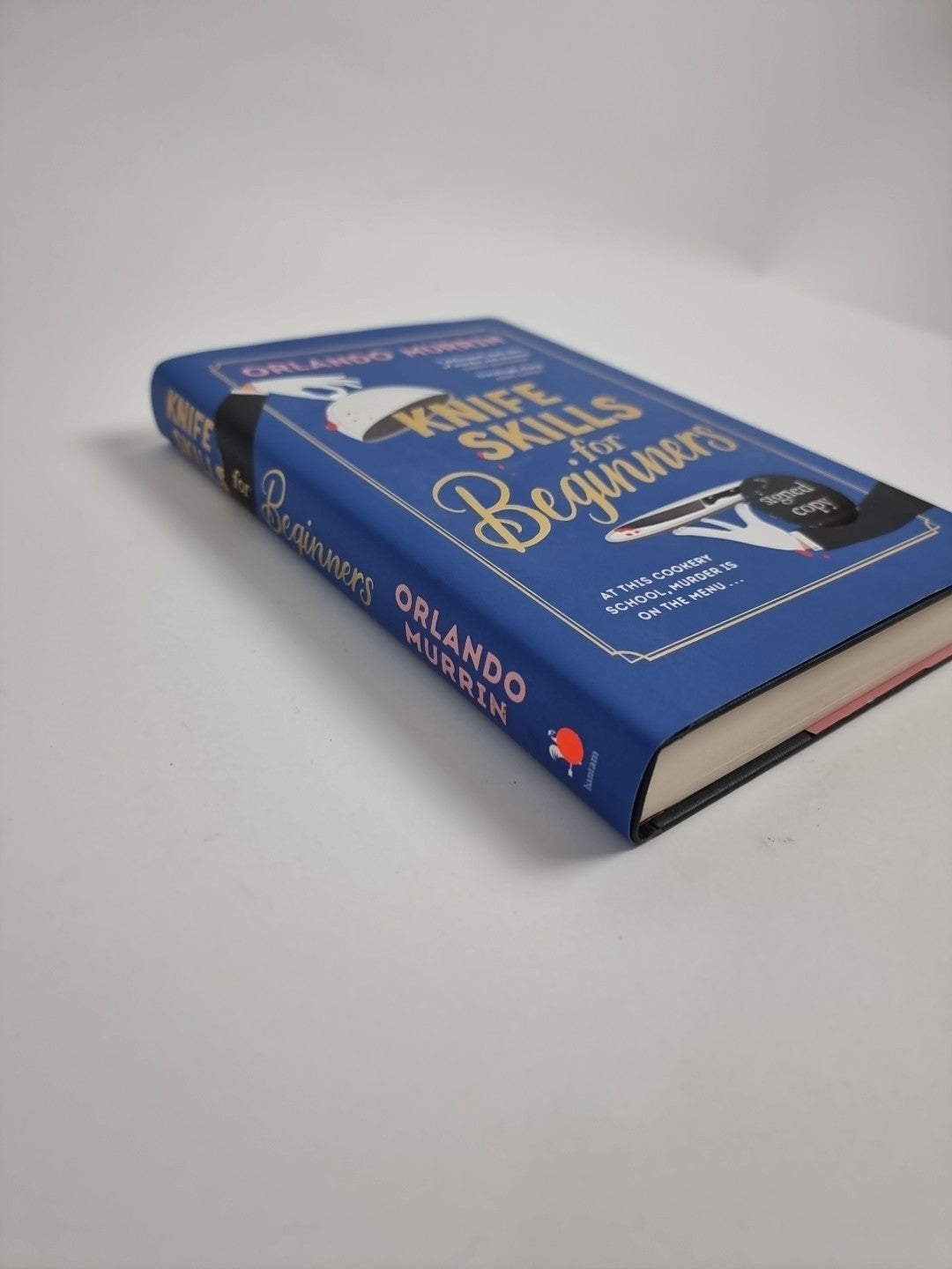 SIGNED Knife Skills for Beginners By Orlando Murrin New Free tracked delivery