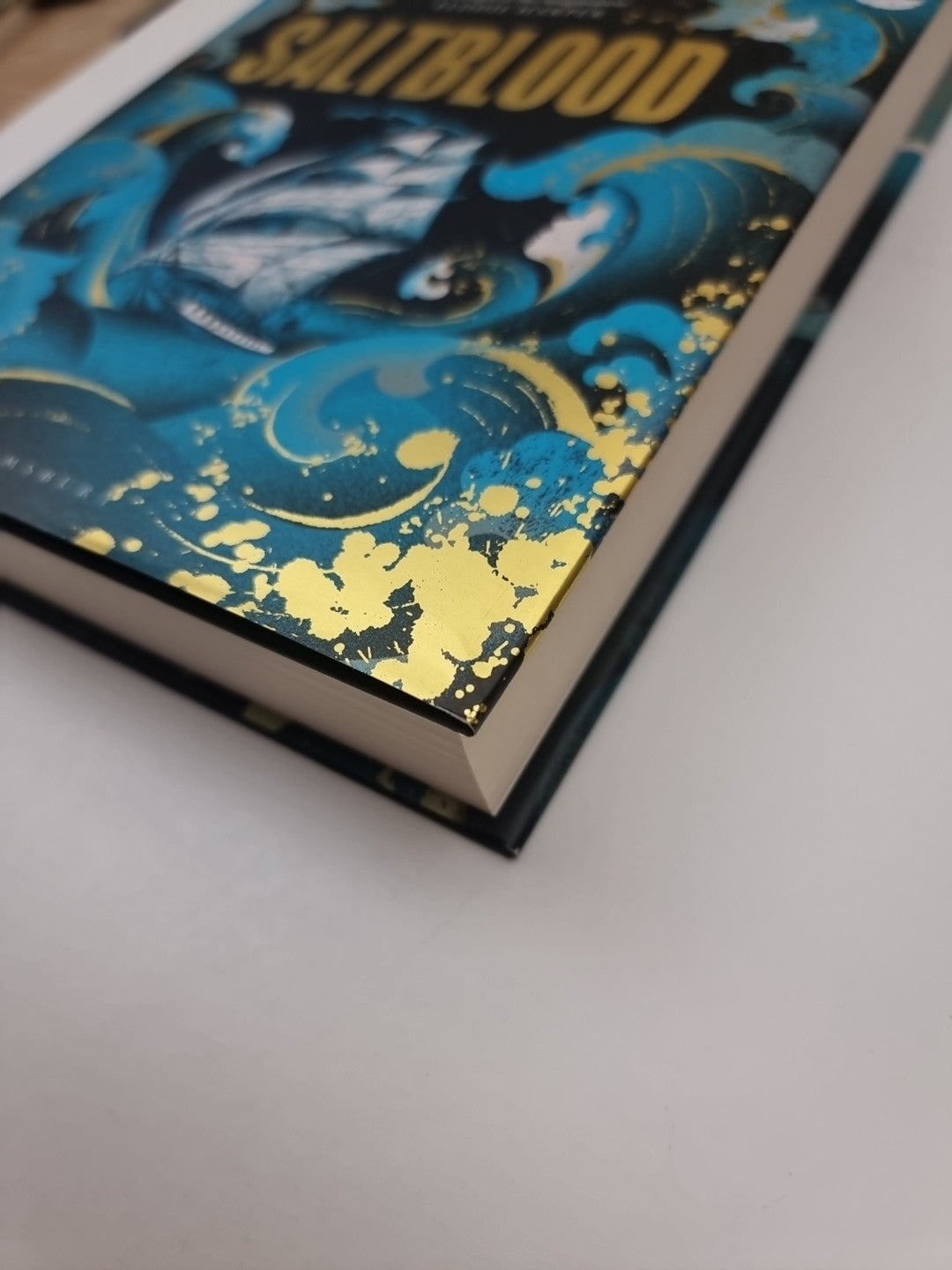 Saltblood Francesca De Tores Hardback 1st Edition Signed