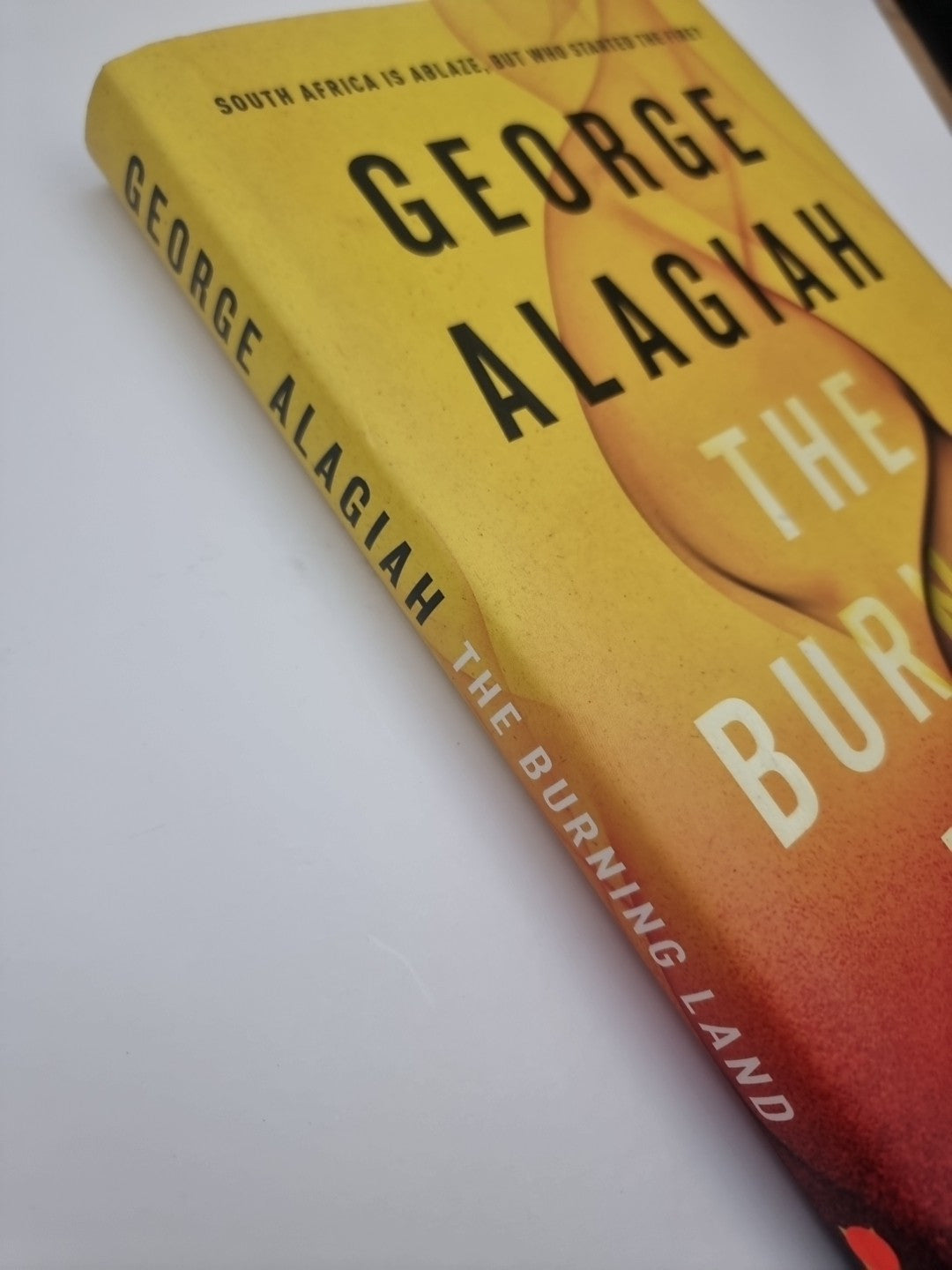 The Burning Land by George Alagiah (Hardcover, 2019) 1st Edition Signed