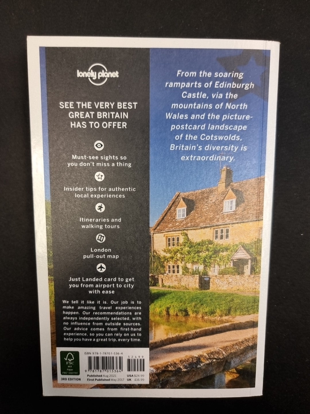 Lonely Planet Best of Great Britain by Tasmin Waby, 