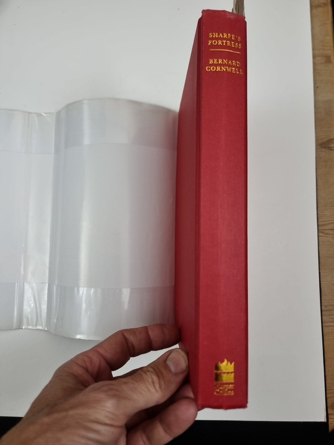 Sharpe’s Fortress by Bernard Cornwell Hardback Book 1999 First Edition & Signed