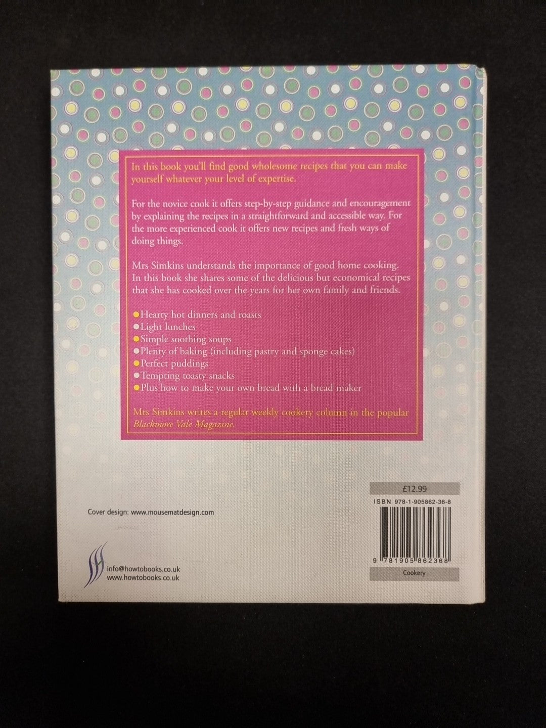 Cooking With Mrs Simkins by Sue Simkins (Hardcover, 2010)