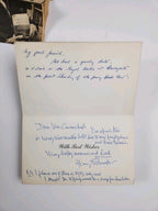 The clock Maker of Heidelberg 1st Edition Signed With Card From Author & Clippin
