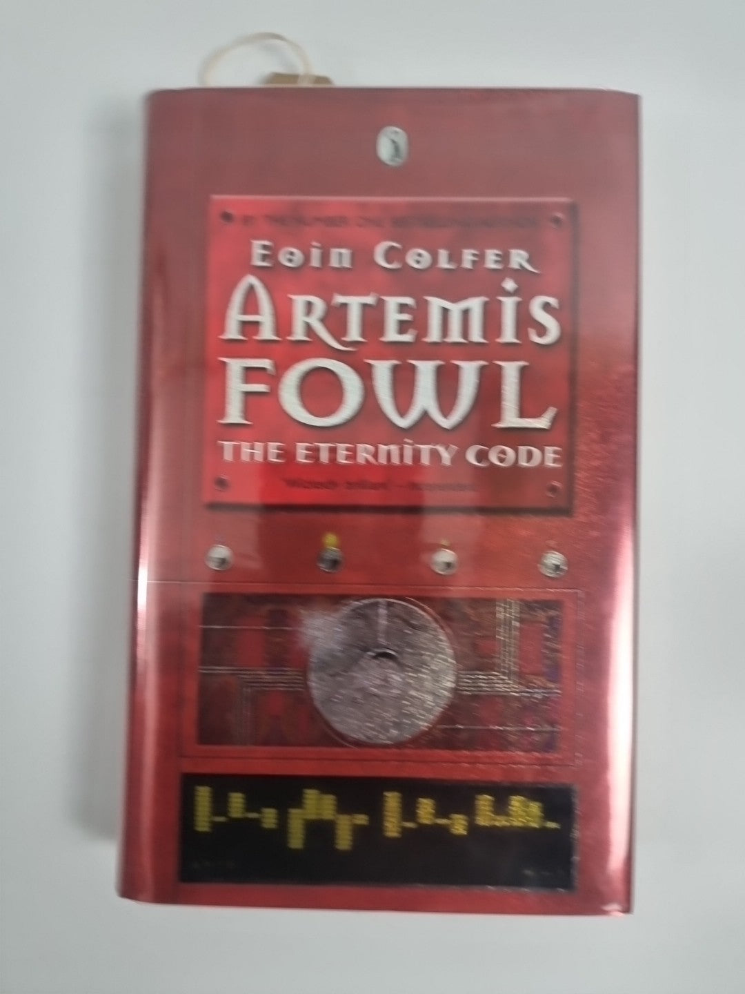 Artemis Fowl - Eternity Code  Colfer Signed 1st UK Ed.