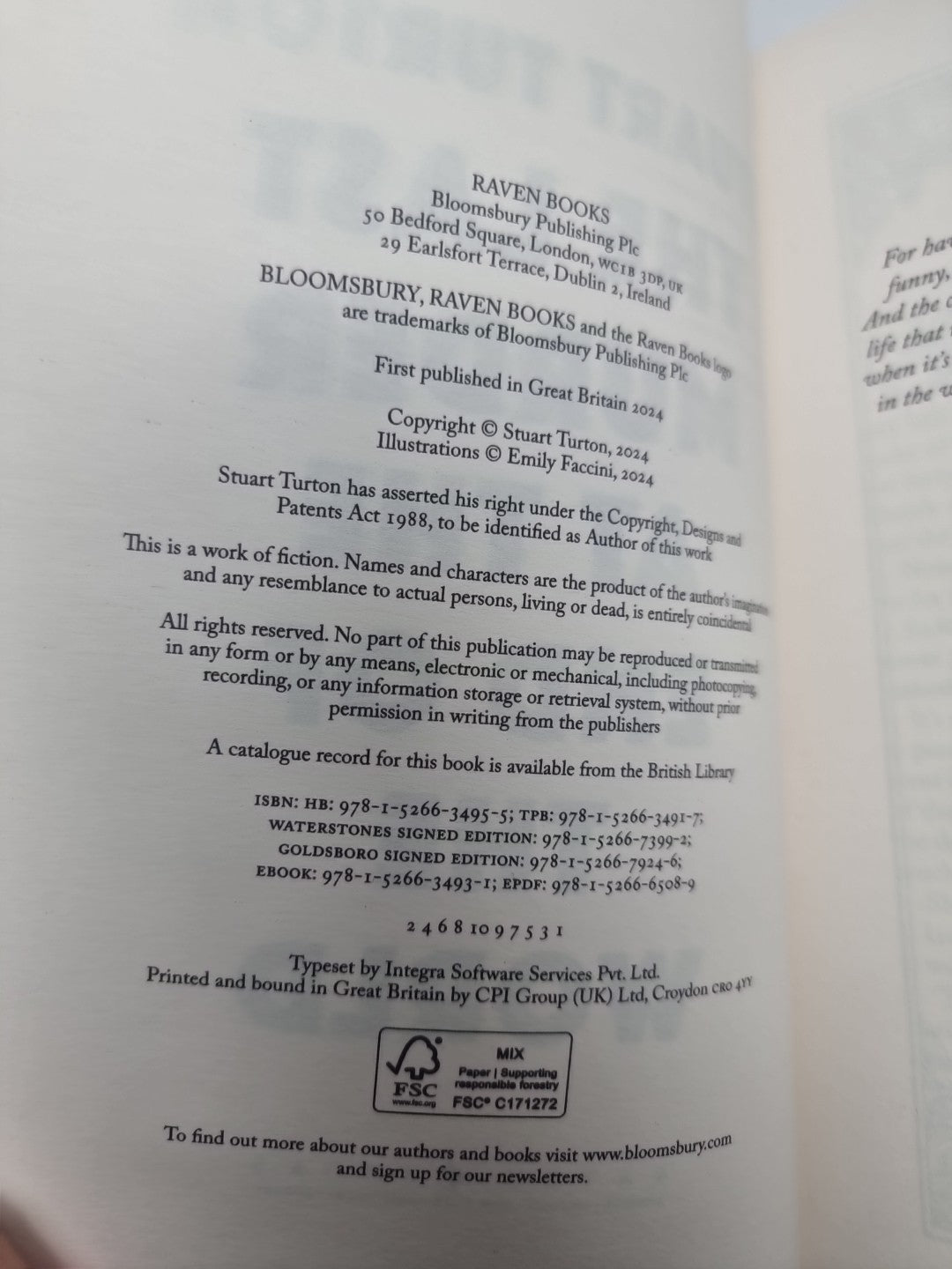 The Last Murder at the End of the World **SIGNED COPY** Free Tracked Delivery