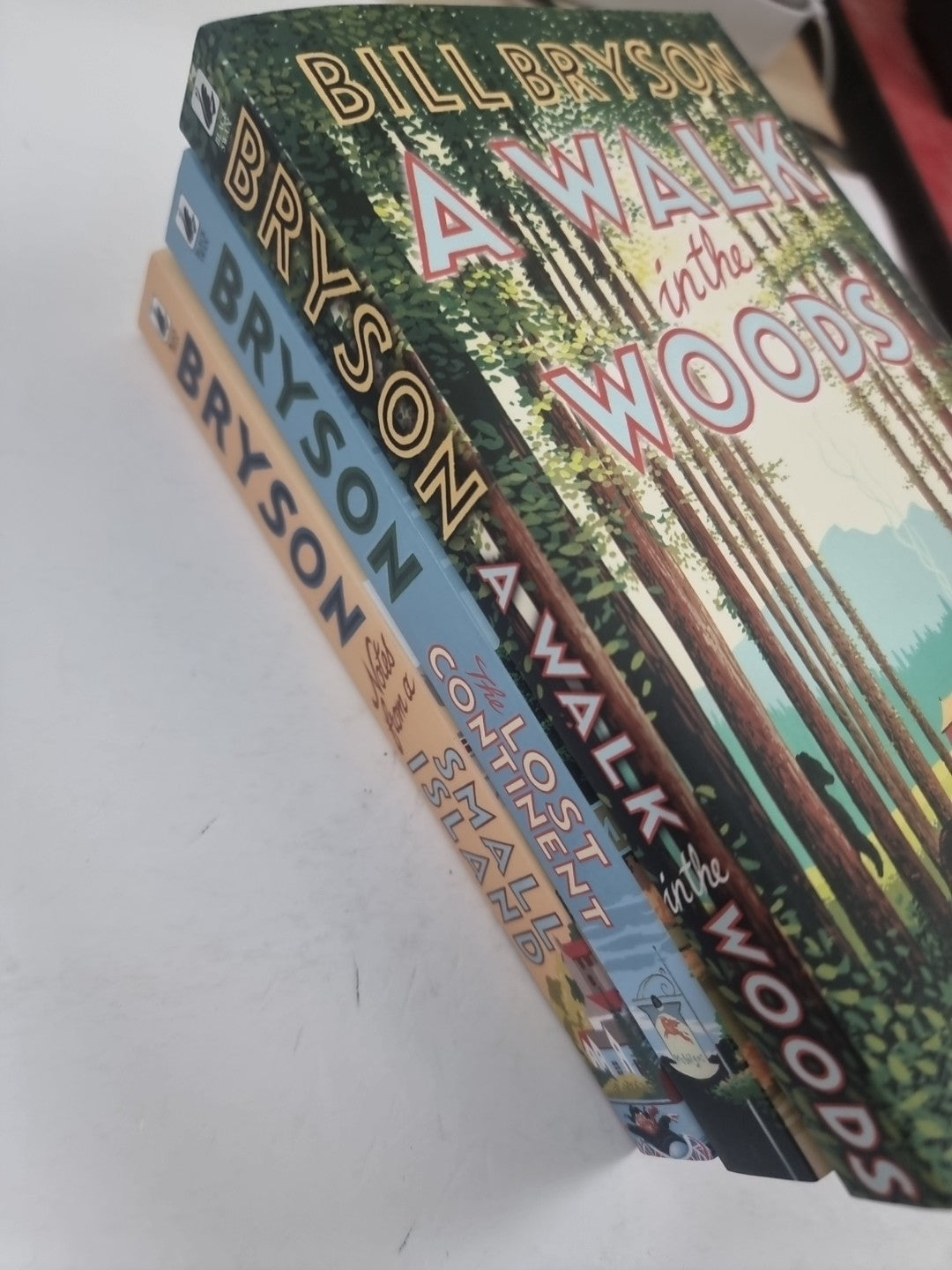 Bill Bryson The Lost Continent, Small Island& A walk in the woods Bundle