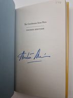 SIGNED The Gentleman From Peru By Andre Aciman. Hardback, 1st edition Signed