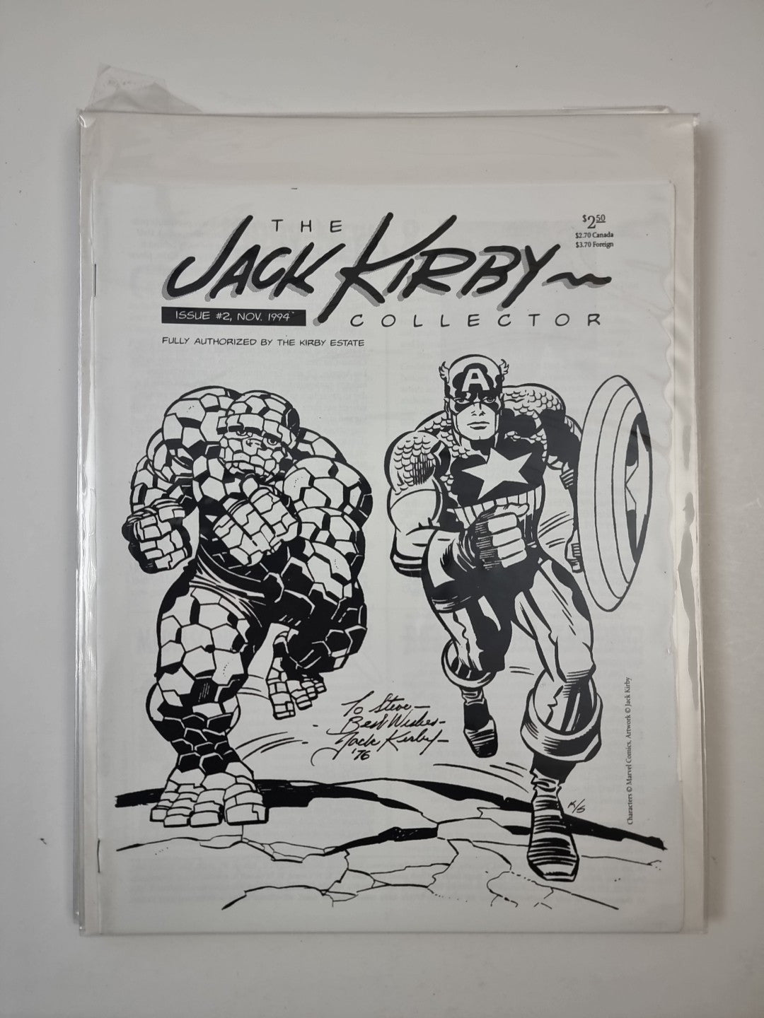 The Jack Kirby Collector 1999 issue #1 to #7 as new