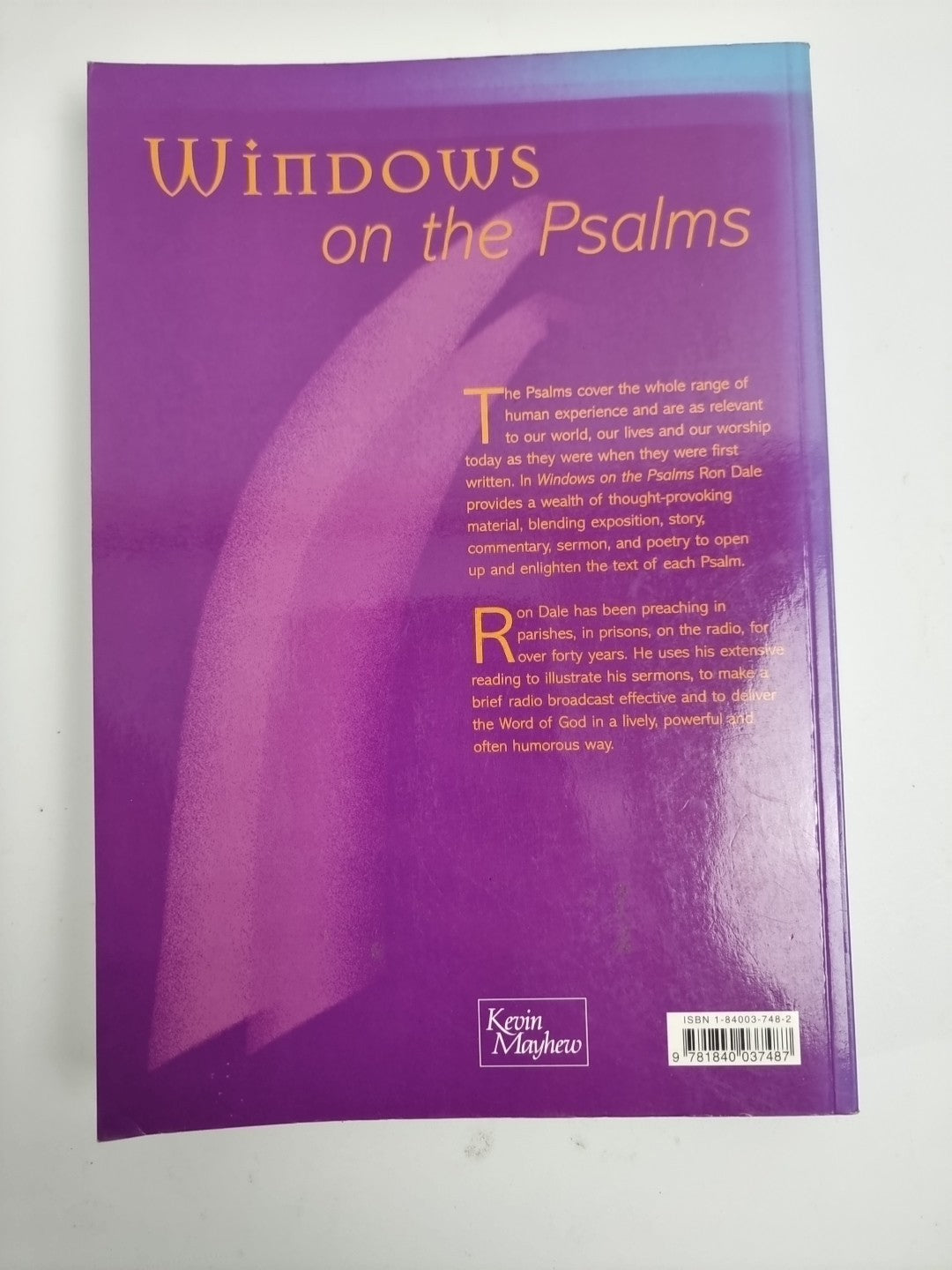Windows on the Psalms: An Anthology to Amplify New Free Tracked Delivery