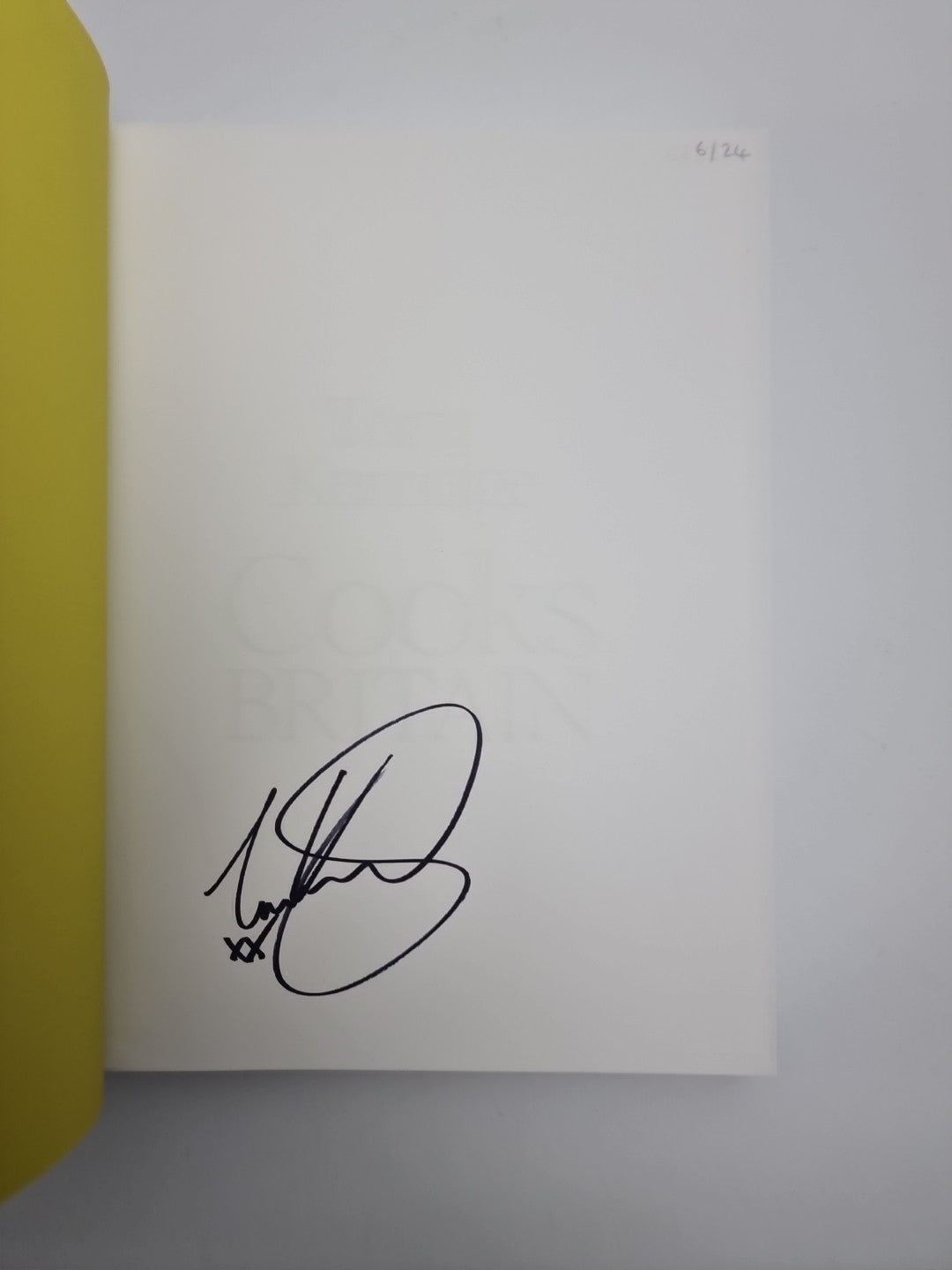 Tom Kerridge Cooks Britain Signed Free Tracked Delivery