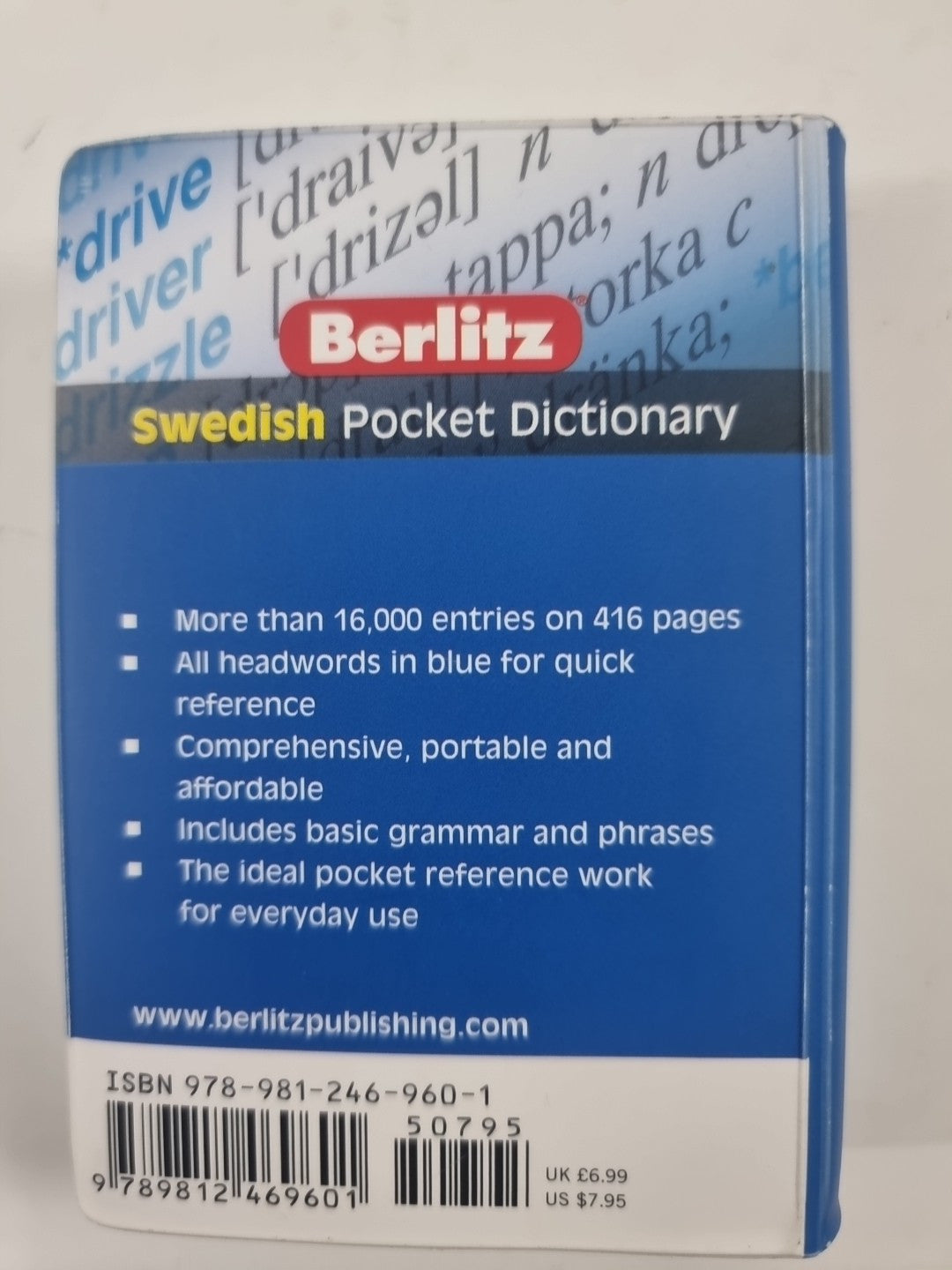 Berlitz: Swedish Pocket Dictionary: Swedish-E... by Berlitz Publishing Paperback