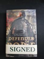 Defender of Rome by Douglas Jackson 1st EDITION SIGNED AND QUOTE FROM AUTHOR 