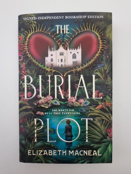 The Burial Plot - Elizabeth Macneal - SIGNED First Edition 