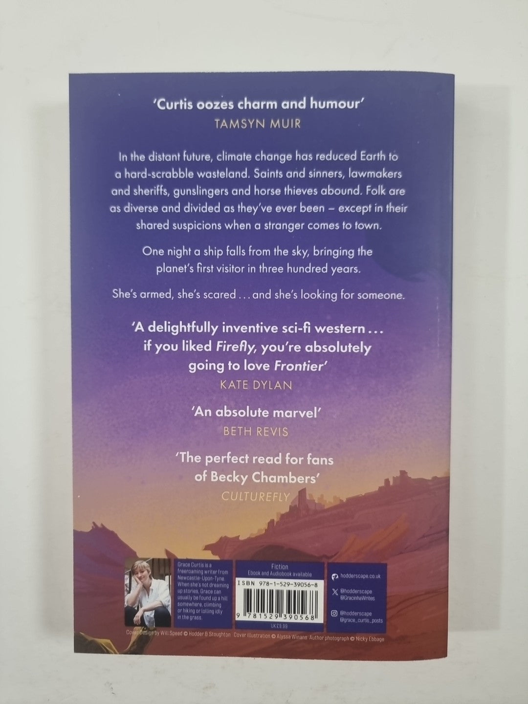 Frontier: the stunning heartfelt scie..., Curtis, Grace 