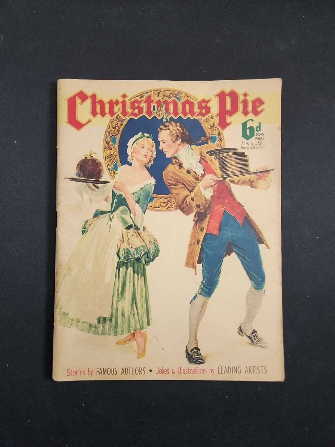 Vintage A. A Milne Christmas Pie magazine 1939