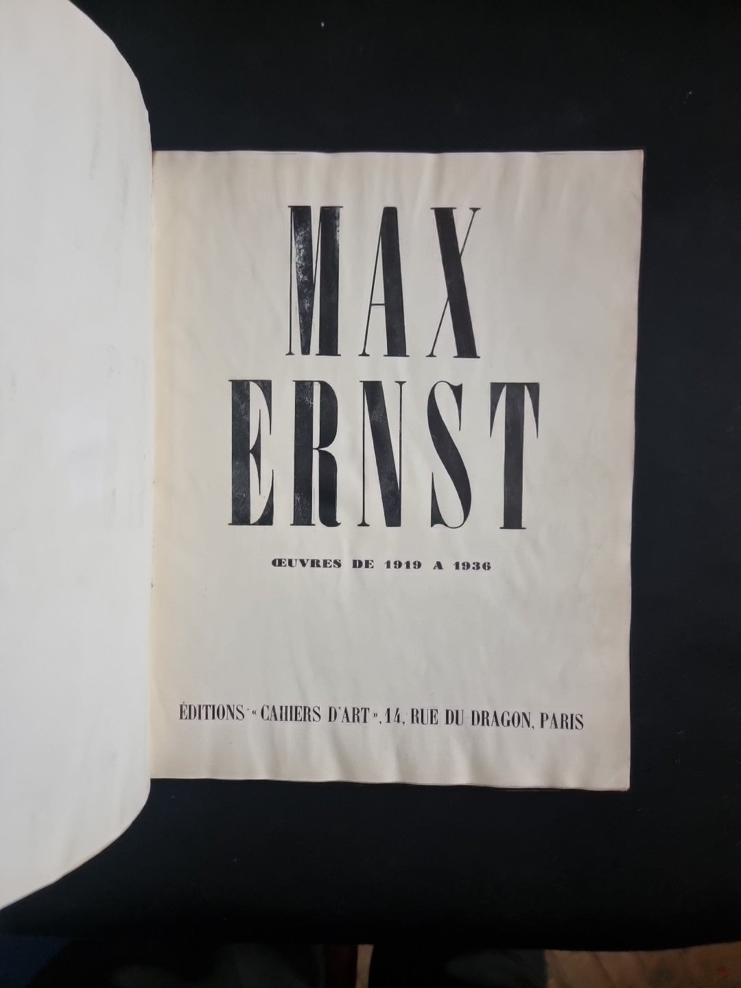 Max Ernst - Editions "Cahiers D Art" Paris 1937 - 1st Edition 