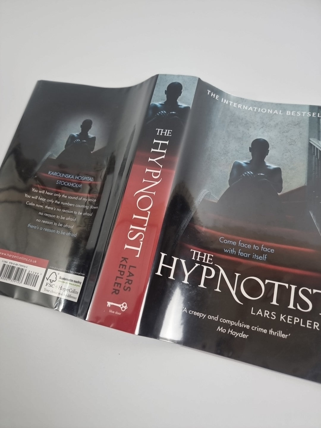The Hypnotist By Lars Kepler HB DJ 1st Edition 2011 Rare 3 signatures