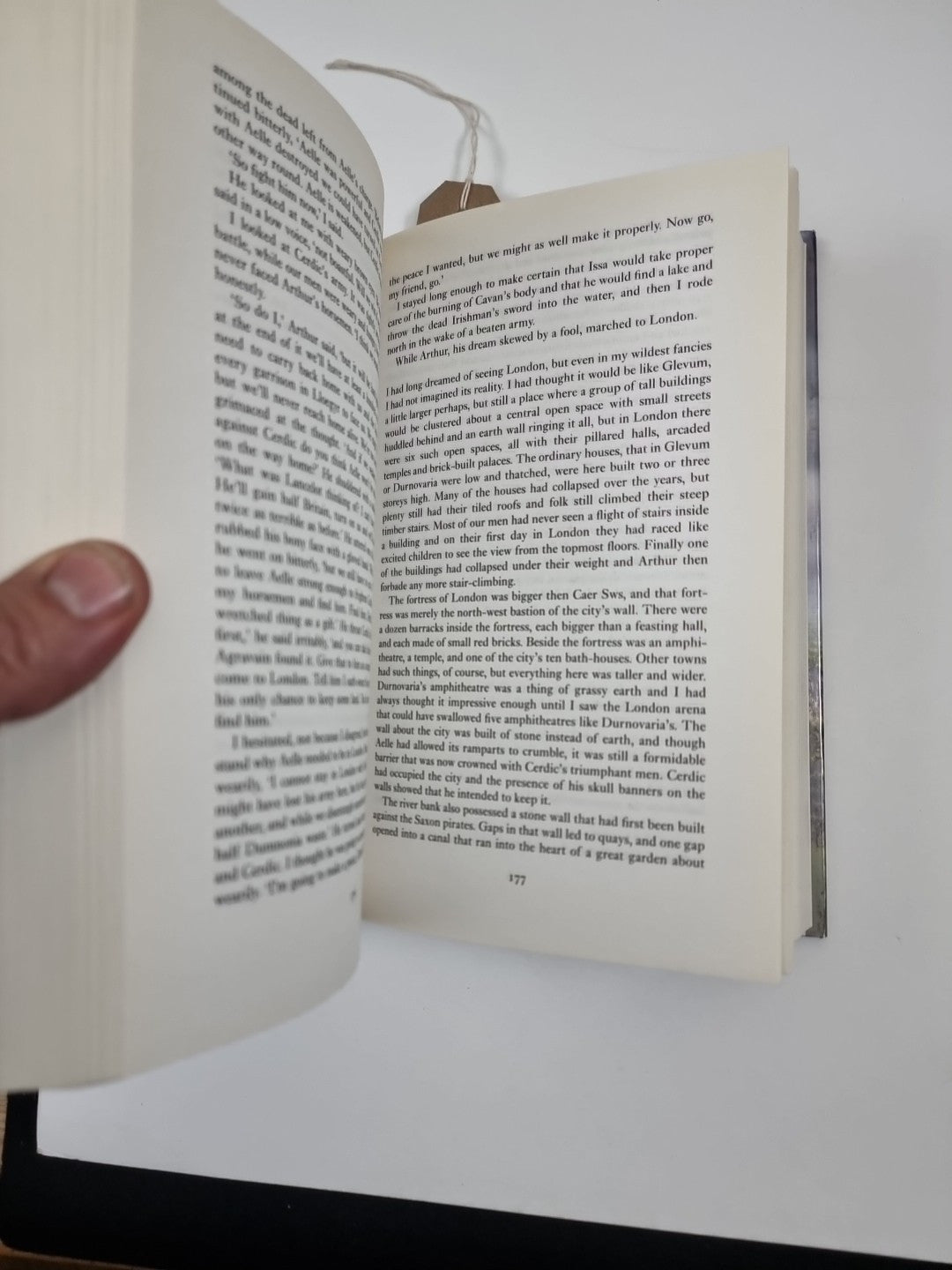 Bernard Cornwell - Enemy Of God - UK 1st First Edition - DJ - Michael Joseph