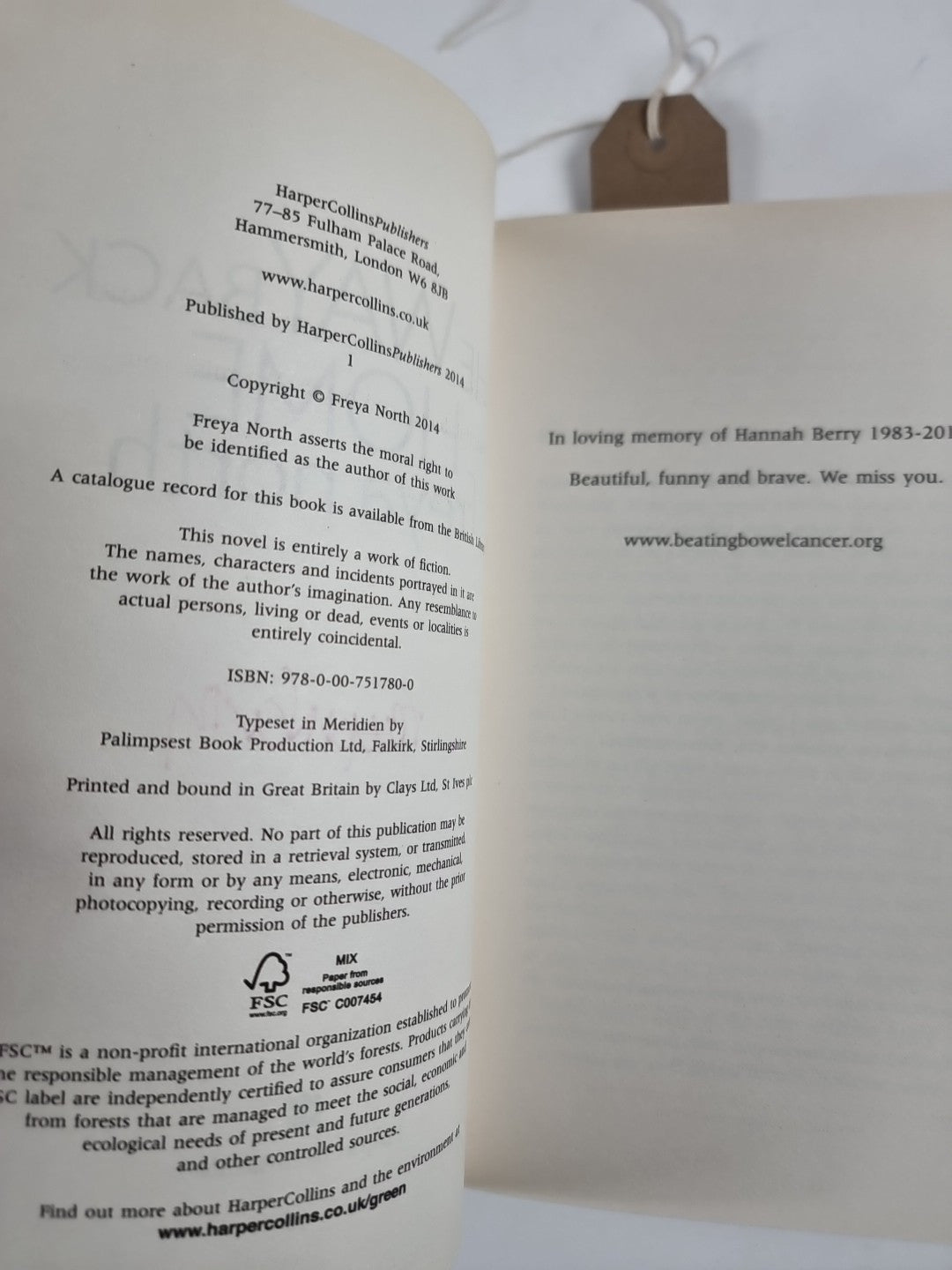 The Way Back Home - Freya North - First Edition - SIGNED - Good - Hardcover