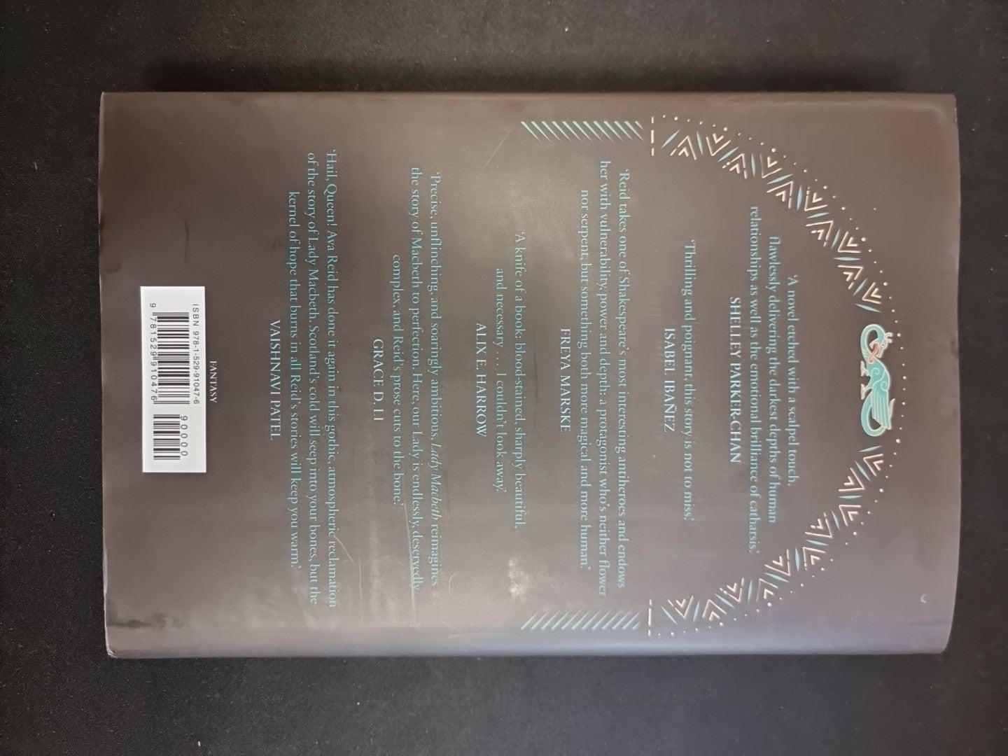  Lady Macbeth by Ava Reid -1st Edition Free Tracked Delivery 