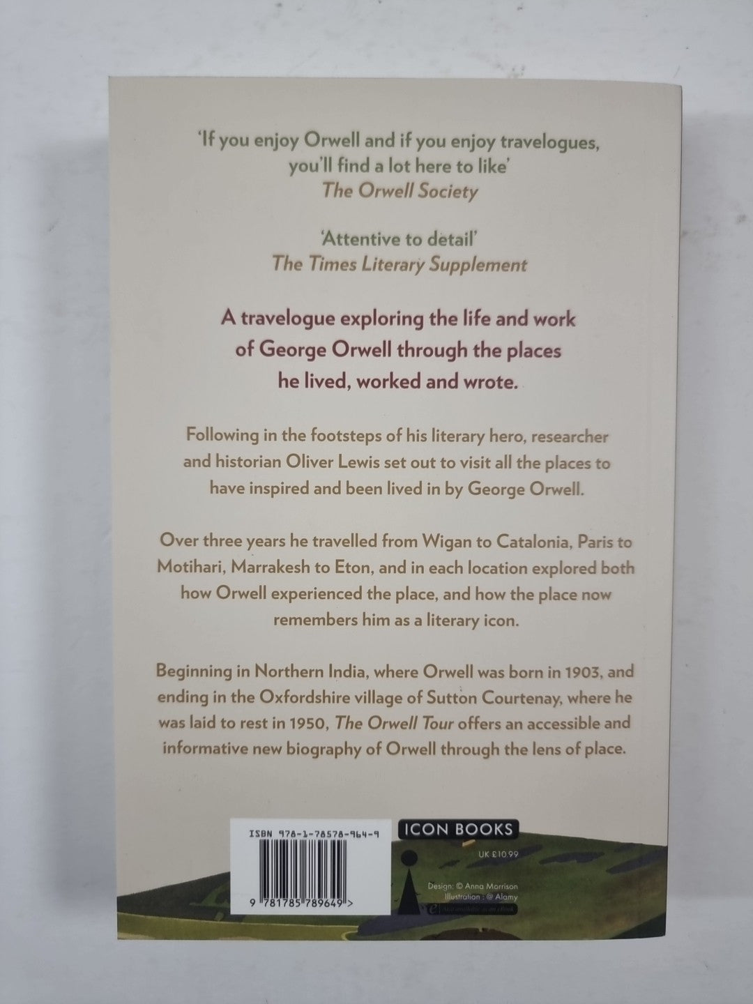 The Orwell Tour Oliver Lewis 