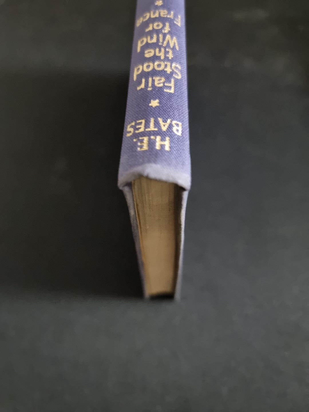 1944 Fair Stood the Wind for France by H. E. Bates - Rare SIGNED First Edition
