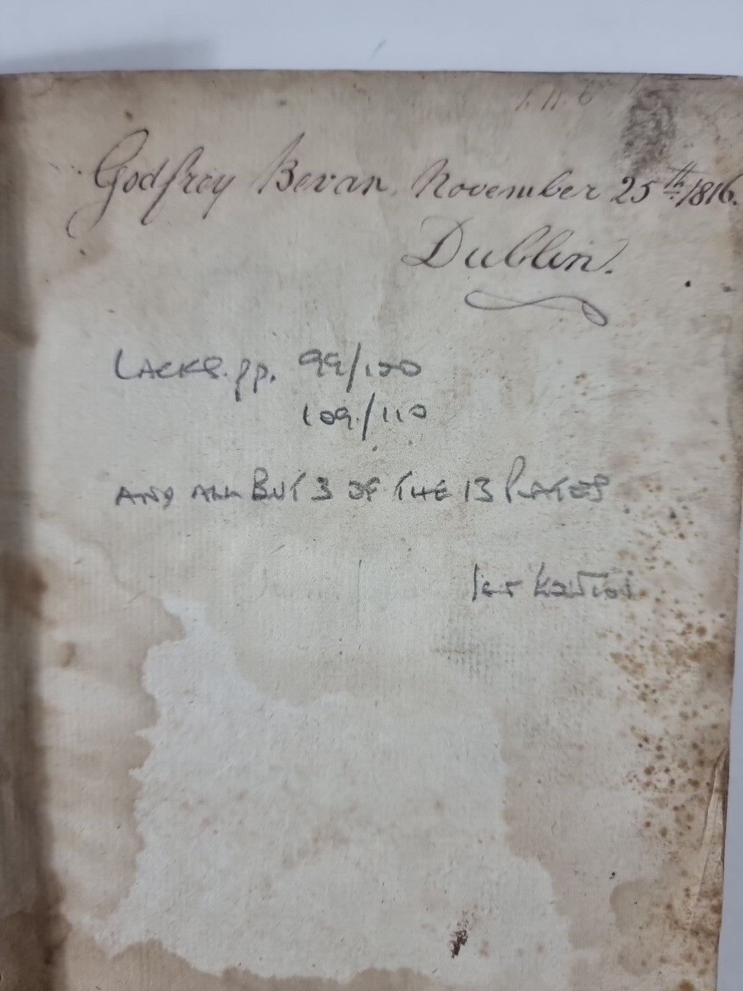 A Treatise on Domestic Pigeons, John Moore 1765 1st Edition, Very Rare