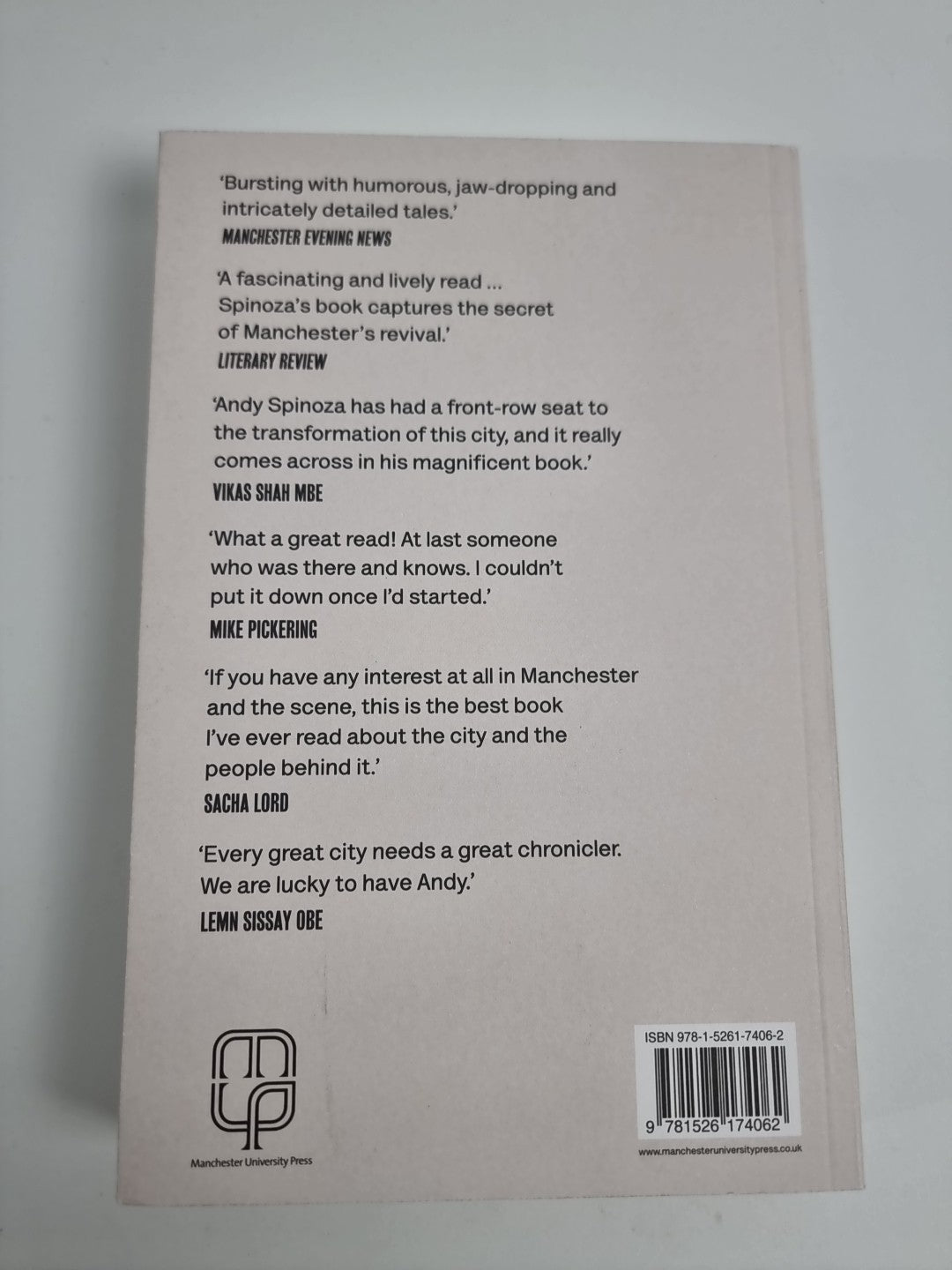 Manchester Unspun: How a City Got High on Music, Free tracked delivery, New