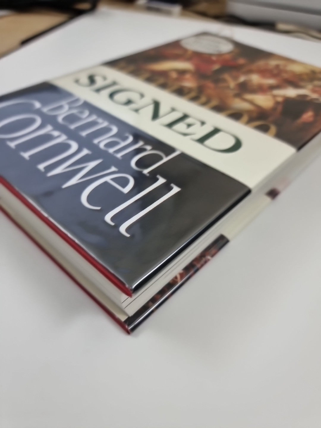 Waterloo: The History of Four Days, Bernard Cornwell,   Signed   1st Edition