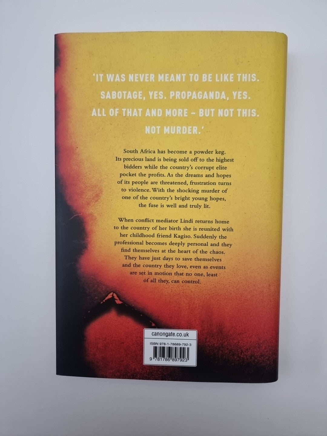 The Burning Land by George Alagiah (Hardcover, 2019) 1st Edition Signed