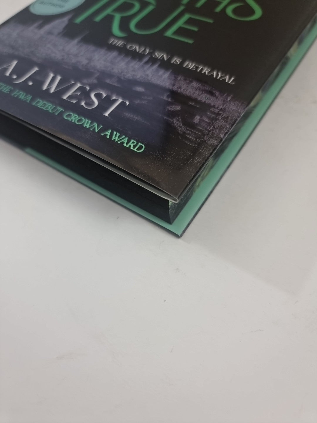 The Betrayal of Thomas True by AJ West-  SIGNED FIRST EDITION