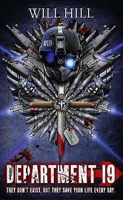 Department 19 by Will Hill (Hardcover, 2011) 1st Edition & Signed Rare